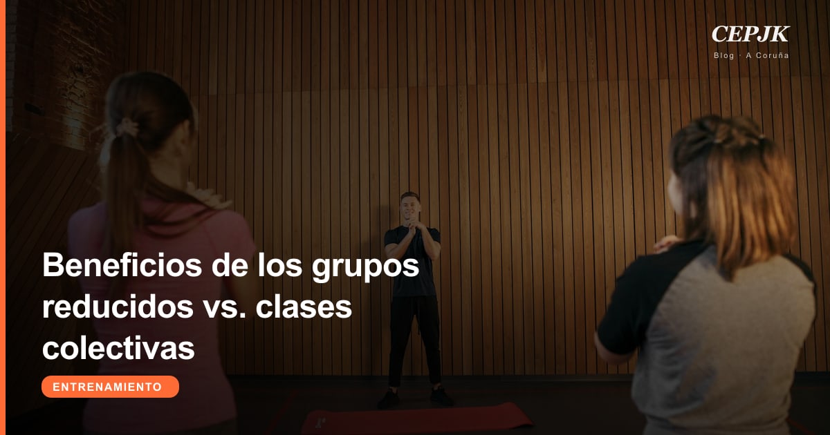 Beneficios de los grupos reducidos vs. clases colectivas
