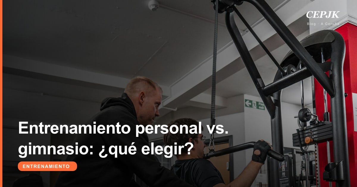 Entrenamiento personal vs. gimnasio: ¿qué elegir?